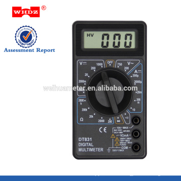 low price digital multimeter DT831 with buzzer